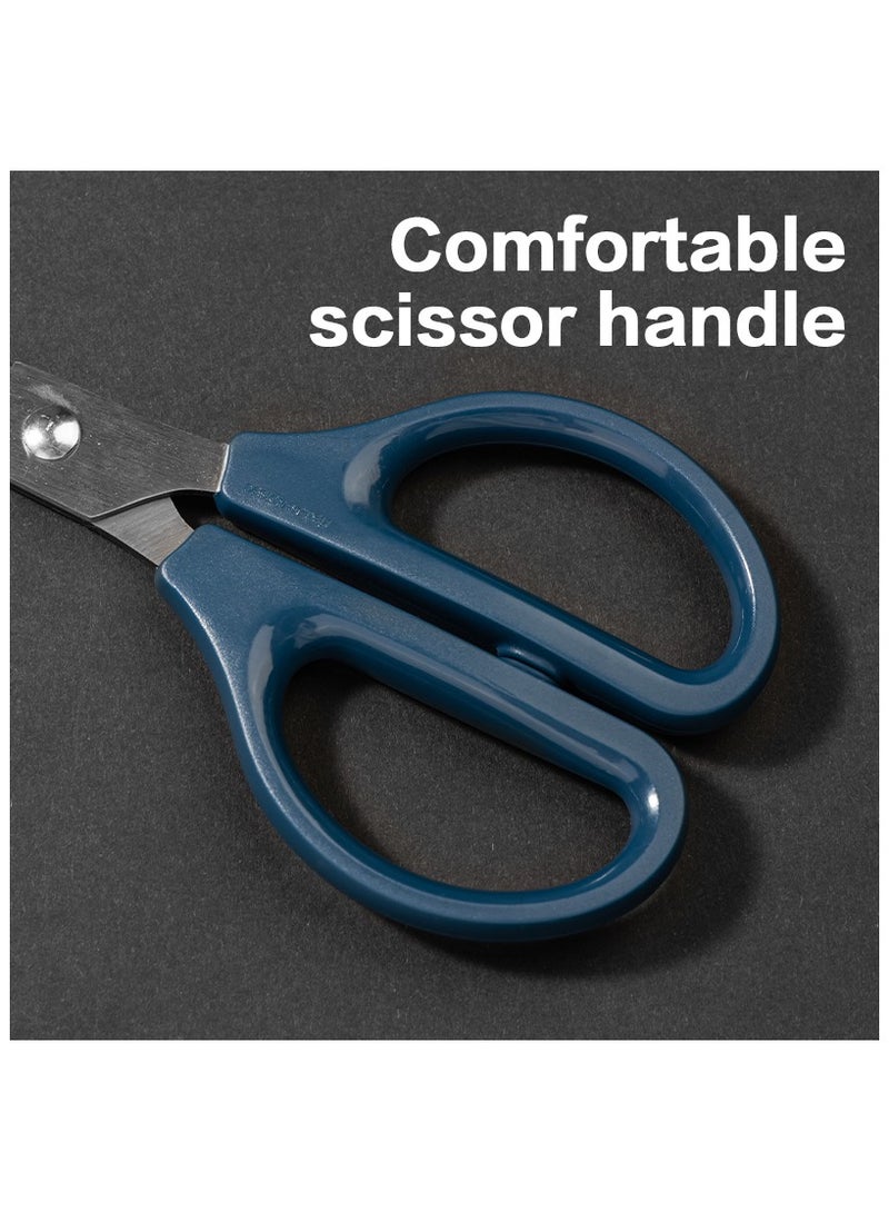 Deli Scissors - 170mm, Stainless Steel Edge, Assorted Colors, E0603 - Image 4