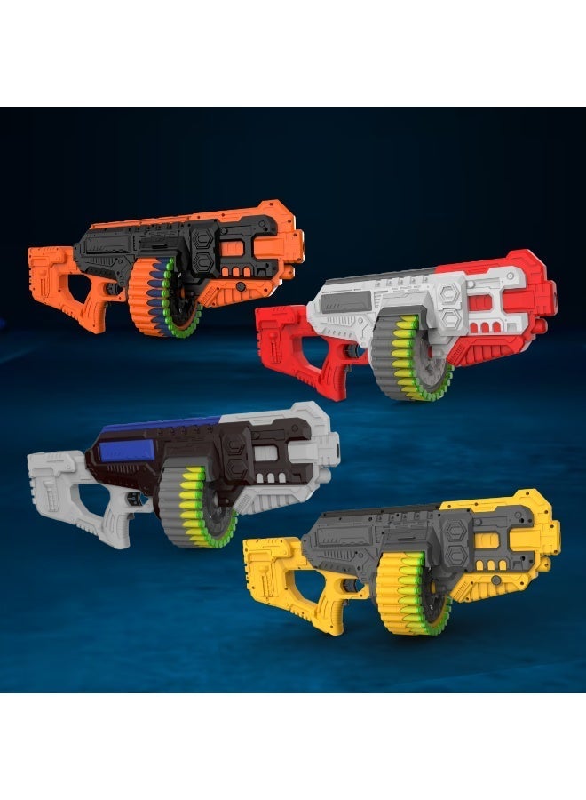 Chanak Street viper big blaster motorized dart gun toy including 30 soft foam bullet darts, 60-foot firing range, rechargeable electric battery design with high capacity magazine for boys girls, above 5+ age (color as per availability) - Image 3