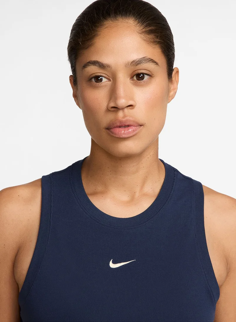 Nike Nsw Essential Ribbed Crop Tank