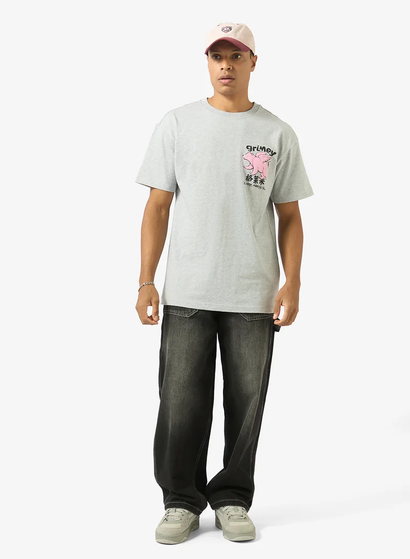 Grimey  Concreat Jungle We Are Above All Regular T-Shirt for Men | Best Price UAE