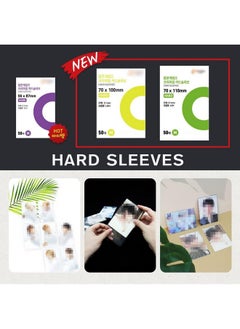 Kpop Photocard Sleeves (Hard, 56X87) For Kpop Photocards & Trading Cards (Pack Of 50) - pzsku/Z8B9105CED16E76872D00Z/45/_/1735817540/b1a38883-ec9c-4f59-a847-07feafd7d657