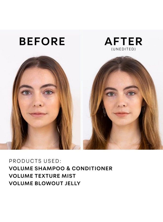 NatureLab. TOKYO Perfect Volume Conditioner: Ecofriendly Refill Pouch: Lightweight Hair Conditioner Build Lift And Body To Flat Fine Or Limp Hair I 22.9 Fl Oz / 680Ml - Image 4