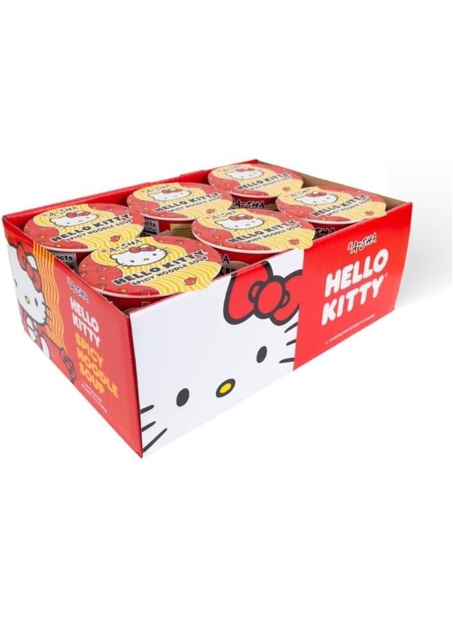 Prince Katsu Hello Kitty Spicy Noodle Soup 6-Pack - Image 5