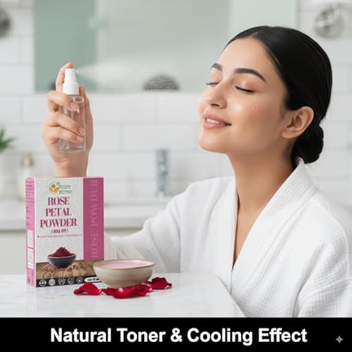 Herbs Botanica Rose Petal Powder Natural, Chemical Free Rose Powder for Face Masks, Skin Care, DIY Beauty, Aromatherapy, and Culinary Use – 2 oz, No Added Preservatives or Colors - Image 5