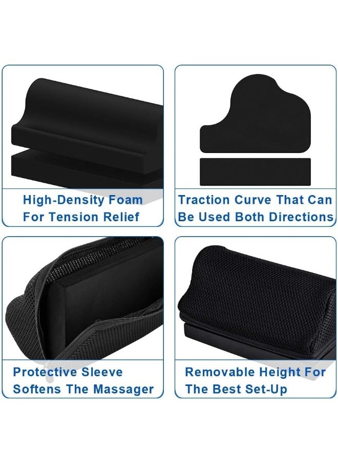 StrongTek StrongTek Neck Stretcher Cervical Traction Device for Head, Shoulder, and Spine Alignment, Cushioned Chiropractic Pillow for TMJ Pain Relief, Stretching, and Physical Therapy  - Image 3