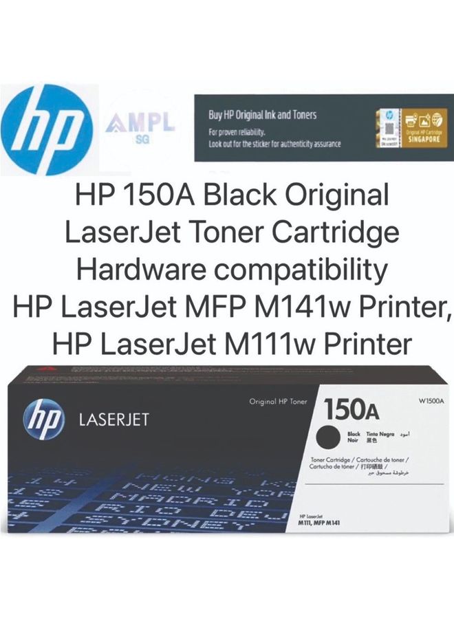HP 150A Original LaserJet Toner Cartridge Black - Image 2