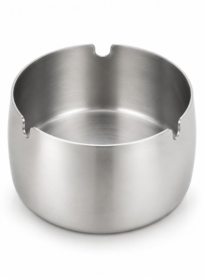 MEI TU Stainless Steel Ashtray 10 × 5 cm - Image 3