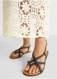 ELLA Strappy  Flat Sandal  - Image 5