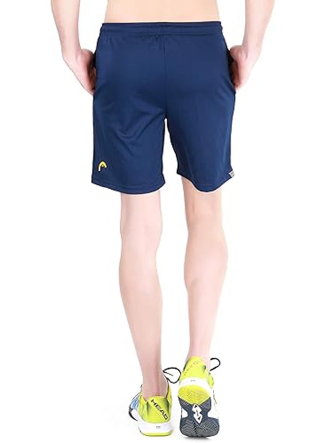 HEAD HBS-1091 Polyester Badminton Shorts, X-Large (Navy) - Image 4