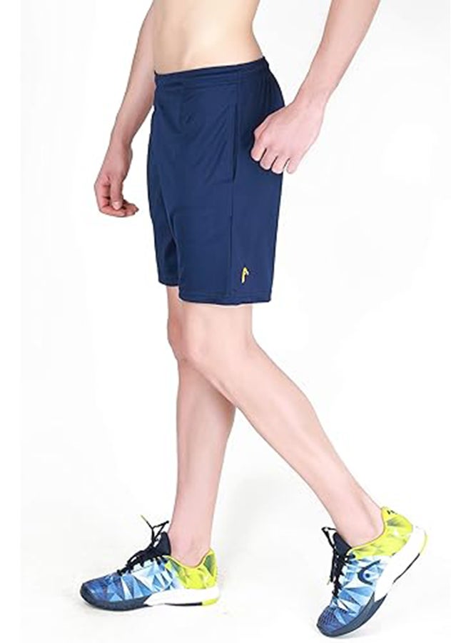HEAD HBS-1091 Polyester Badminton Shorts, X-Large (Navy) - Image 3