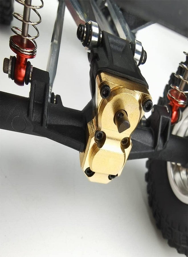 RCHUBAM غطاء تفاضلي نحاسي من RC-Hub ومجموعة تروس المحور الخلفي 6X6 لتحويل المحور الخلفي لسيارة الزحف Axial SCX24 Deadbolt C10 RC بمقياس 1/24 - Image 5