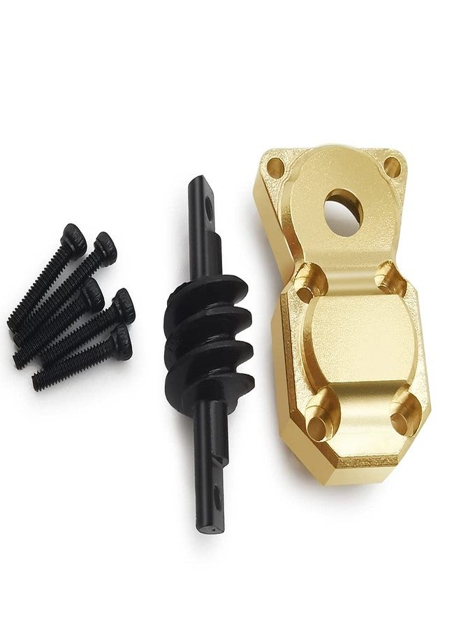 RCHUBAM غطاء تفاضلي نحاسي من RC-Hub ومجموعة تروس المحور الخلفي 6X6 لتحويل المحور الخلفي لسيارة الزحف Axial SCX24 Deadbolt C10 RC بمقياس 1/24 - Image 3
