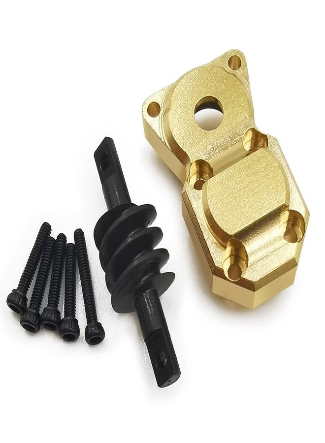 RCHUBAM غطاء تفاضلي نحاسي من RC-Hub ومجموعة تروس المحور الخلفي 6X6 لتحويل المحور الخلفي لسيارة الزحف Axial SCX24 Deadbolt C10 RC بمقياس 1/24 - Image 2