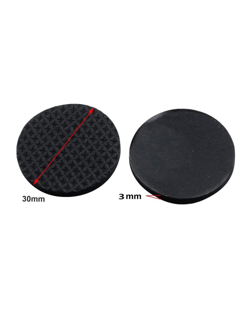 Generic Non Slip Furniture Pads–60PCS EVA Furniture Protector Self Adhesive Sticky Floor Protector Mat Furniture Grippers Chair Leg Pads Anti Scratch Foam Table Chair Sofa Sticky Floor Mat, Square and Round  - Image 2