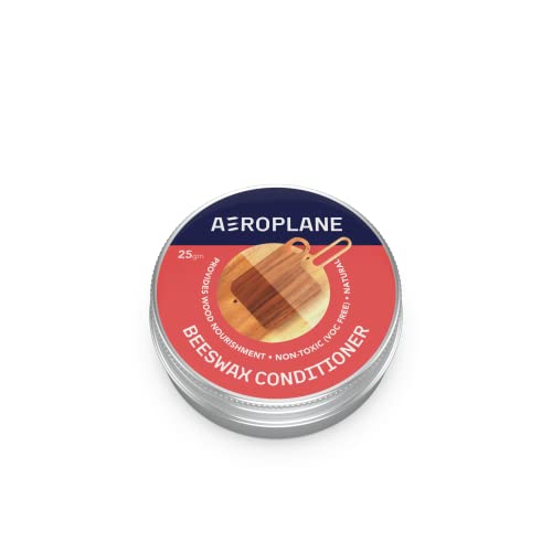 AEROPLANE - Beeswax Wood Conditioner - Nourishes your wood with the goodness of beeswax - Smooth wood finish, conditioner and polish (25 gm) - Image 1