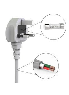 PowerMax POWERMAX MX53 Power Strip with 6 Outlets, 3 USB Ports, and Integrated Child Protection  - Image 4