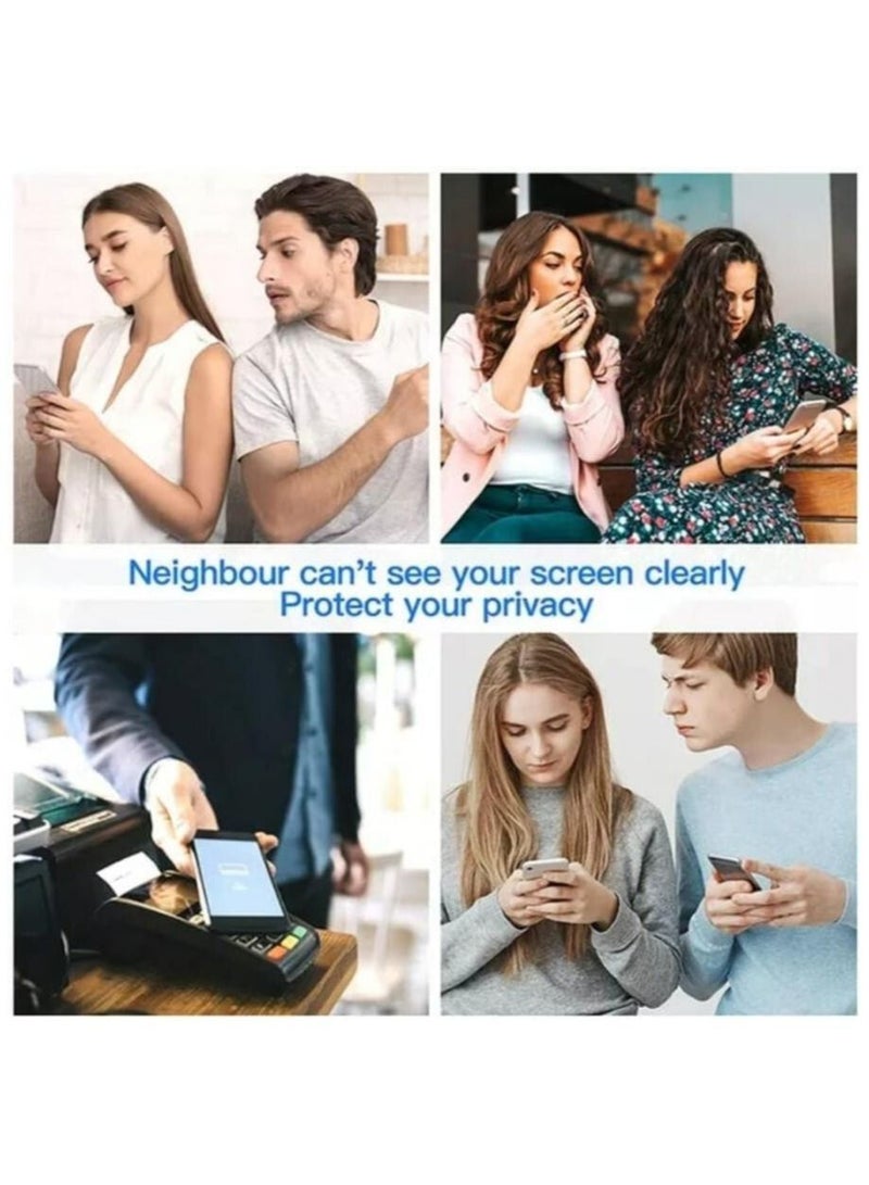 واقي شاشة الخصوصية من الزجاج المقوى المقاوم للخدش لهاتف iPhone 13 Pro Max مقاس 6.7 بوصة، قطعتان - Image 4