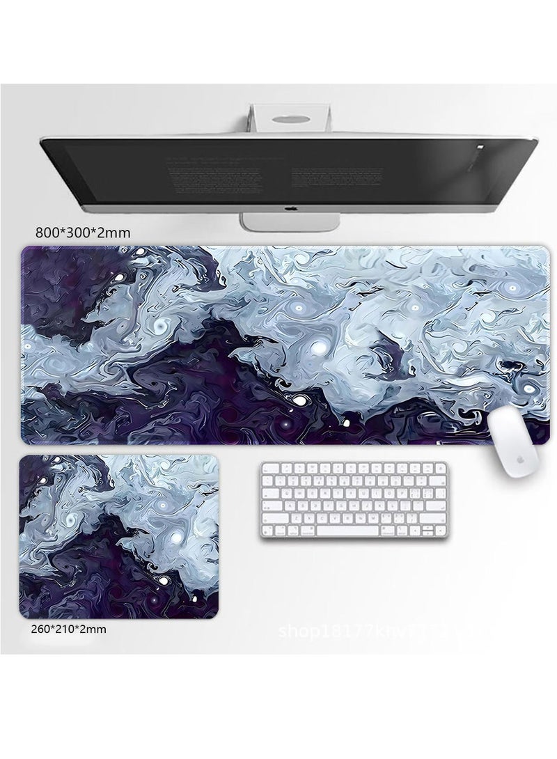800*300mm ink style large creative non-slip mouse pad 