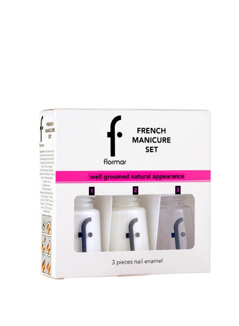 French Manicure Set Fms - 319 white