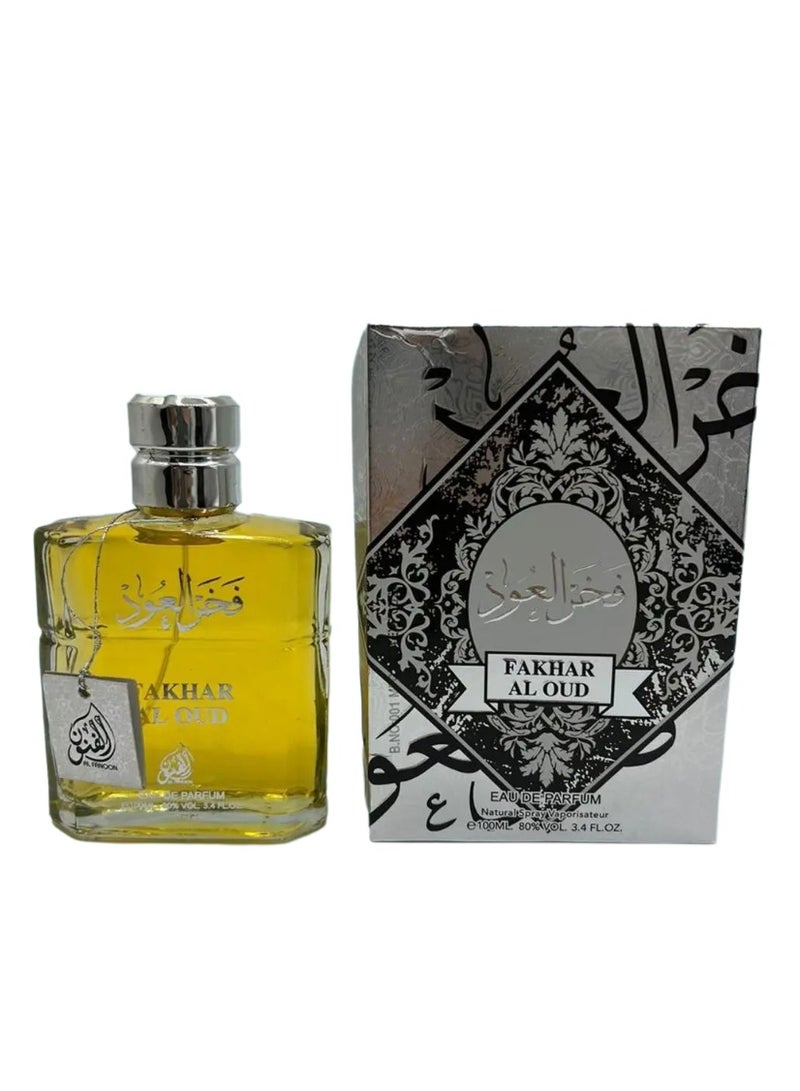 الفنون عطر فخر العود سيلفر من الفنون  - 100مل - Image 1