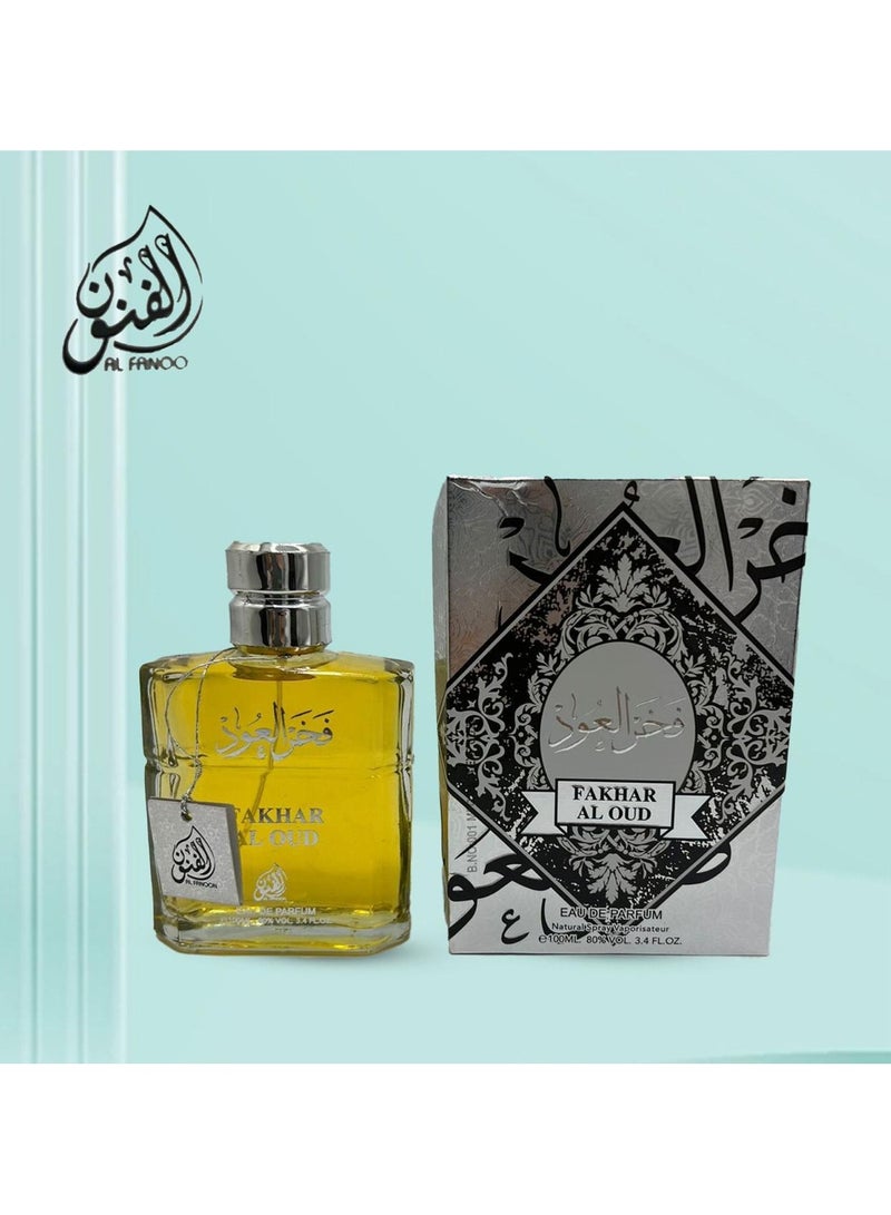 الفنون عطر فخر العود سيلفر من الفنون  - 100مل - Image 2