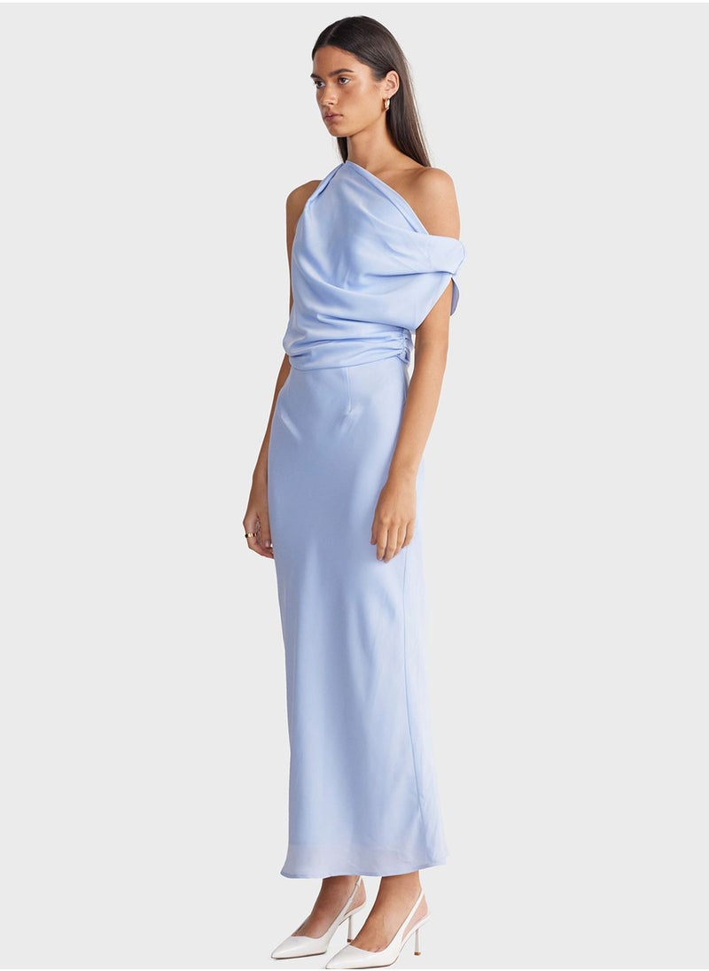 SNDYS - One Shoulder Maxi Dress - Image 1