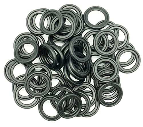 Dsnaduo 50 PCS Rubber Drain Plug Gasket Fits M14 Replace 097146F75Z6734AA 193x14mm - Image 1