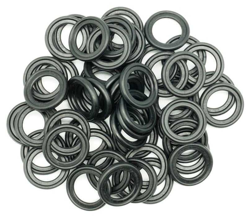 Dsnaduo 50 PCS Rubber Drain Plug Gasket Fits M14 Replace 097146F75Z6734AA 193x14mm - Image 3