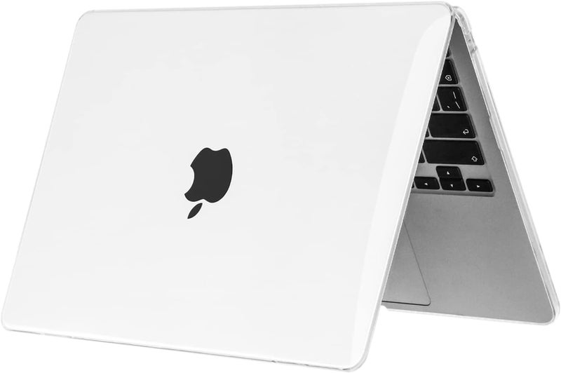سيفن لاين متوافق مع حافظة MacBook Air 13.6 بوصة M4/M3/M2 2022-2025 حافظة صلبة كريستالية شفافة للكمبيوتر المحمول لـ Mac Air 13 بوصة موديل جديد A2681/A3113/A3240 وواقي لوحة مفاتيح، شفاف - Image 5