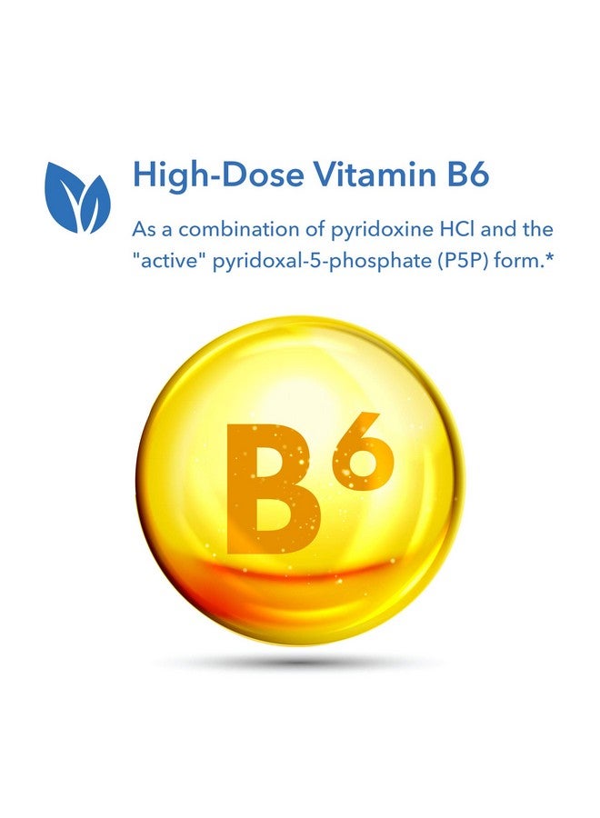 Allergy Research Group فيتامين ب6 بيريودوكسين P5P بجرعة عالية بيريودوكسال 5 فوسفات 60 كبسولة نباتية - Image 4