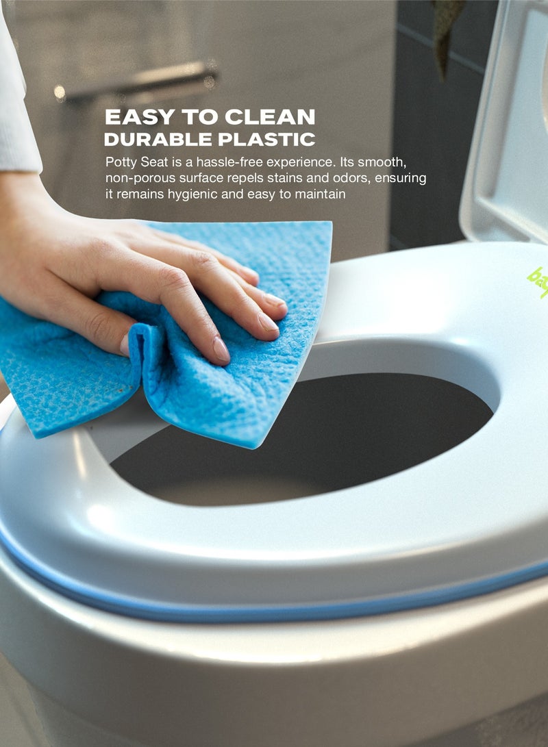 Baybee Citrea Potty Training Seat for Kids, Portable Potty Seat Chair for Baby Western Toilet Trainer Seat with Anti Slip Strip, Kids Toilet Seat for New Born Babies 1 to 5 Years Boys Girls - Image 4