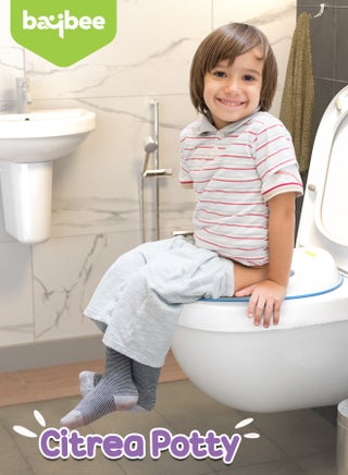 Baybee Citrea Potty Training Seat for Kids, Portable Potty Seat Chair for Baby Western Toilet Trainer Seat with Anti Slip Strip, Kids Toilet Seat for New Born Babies 1 to 5 Years Boys Girls - view 2