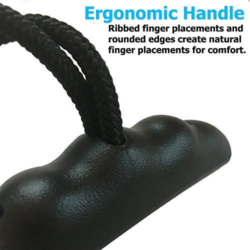 Occult Kayak Handles - Gray (2 Pack) - Heavy Duty - Sleek T-Handle Design - Heavy Duty Bungee - Easy 3-Step Installation and Ergonomic Comfort - Kayak and Boating Accessories - Image 2
