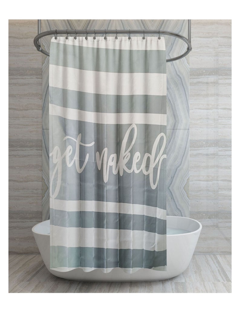 Shower Curtain for Bathroom Washable Curtain 180x180cm
