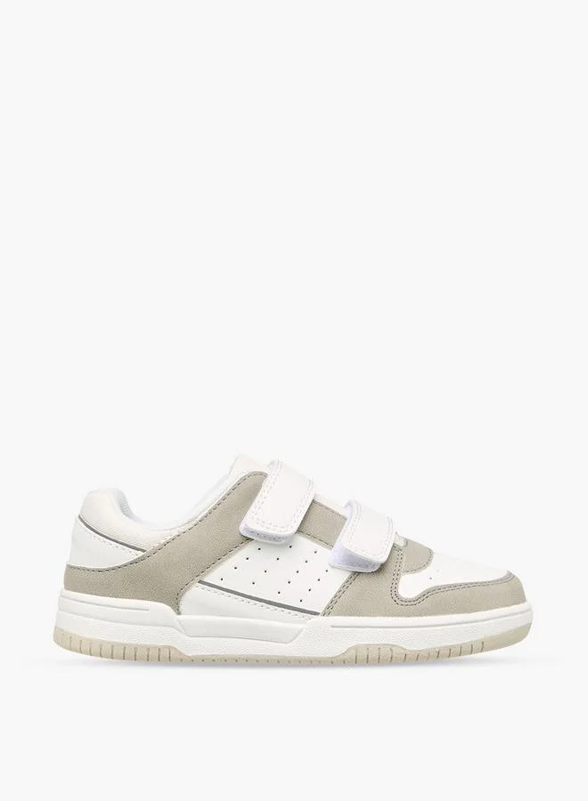 LBL By Shoexpress GREY Boys Hook & Loop School Sneakers for Men | Best Price UAE