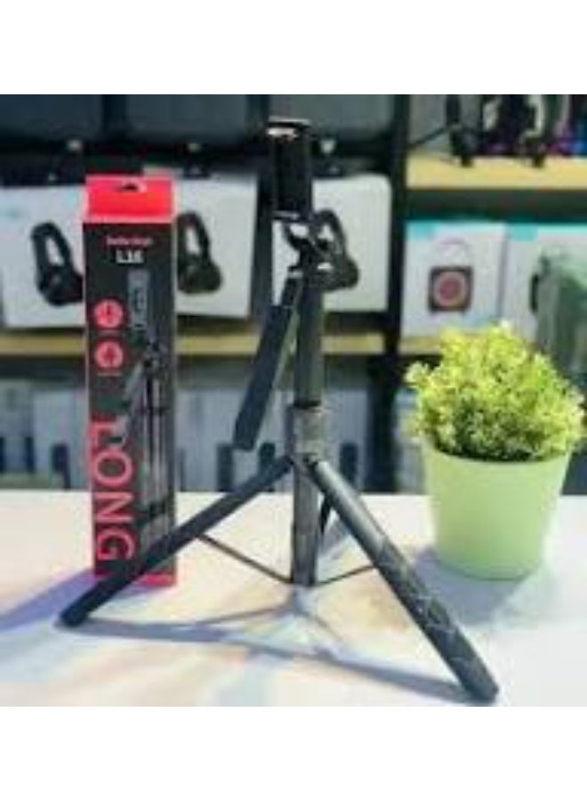 Dreamzon L16 61" Multi-Function Selfie Stick Tripod Long Selfie Stick for iPhone&Android Multiple Mount for Camera Gopro Fill Light Aluminum Portable Mobile Tripod with Bluetooth Remote,Black - Image 4