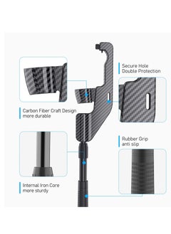 KASTWAVE VR Golf Club Extension for Oculus Quest 2 VR Golf Club Adapter Grip Accessory with 2 Controller Caps Bonus Carbon Fiber Golf Club Attached to Enhance Immersive VR Gaming Experience  - Image 3