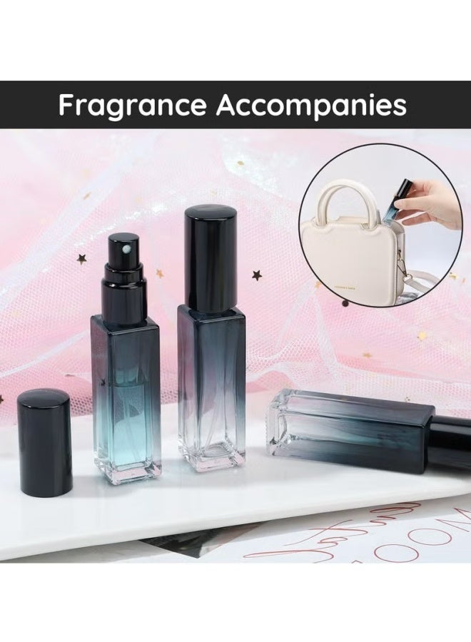 Travel Perfume Bottle Refillable, 5pcs 5ML Mini Glass Perfume Containers with Funnel and Pipette, Empty Portable Leak-proof Fragrance Bottles Spray Atomizer Pump Bottle Kit for Toiletries - Image 5