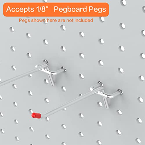 Ultrawall 2 Pcs Metal Pegboard Wall Panels, Peg Boards for Garage Tool Storage - Image 4