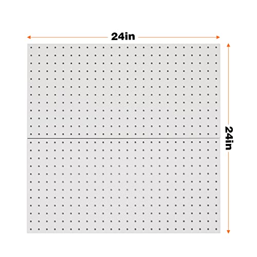 Ultrawall 2 Pcs Metal Pegboard Wall Panels, Peg Boards for Garage Tool Storage - Image 2