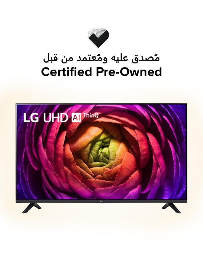 LG Renewed - 43 inch Smart TV 4K 43UR78 Black - Image 1