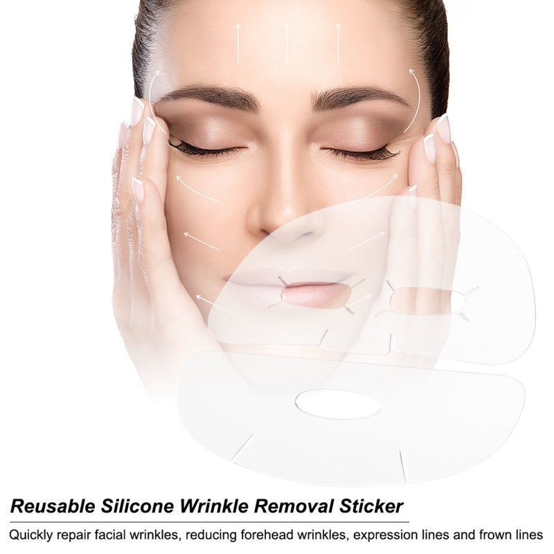 1Pcs Reusable Silicone Wrinkle Removal Sticker Face Forehead Eye Sticker Pad Anti Wrinkle Aging Skin Lifting Care Patch - Image 4