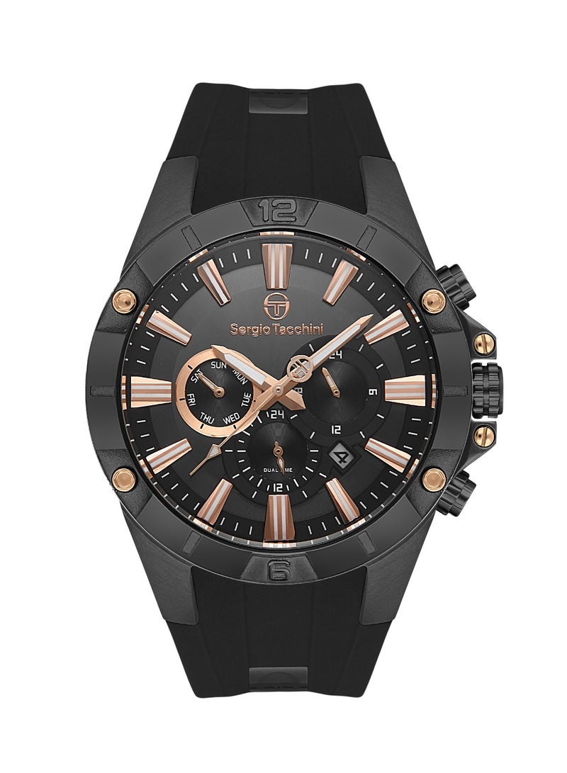 SERGIO TACCHINI MEN’S WATCH CHRONOGRAPH ST.1.10364-3 - Image 1