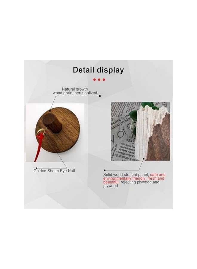 erorex Shopkeepers Bell, Wooden Door Bell, Adhesive Metal Doorbell, Shop Door Bell, Door Chime for Entrance, Shopkeepers Bell for Door Opening, Vintage Door Bell for Home Shop,Door Ornament - Image 5