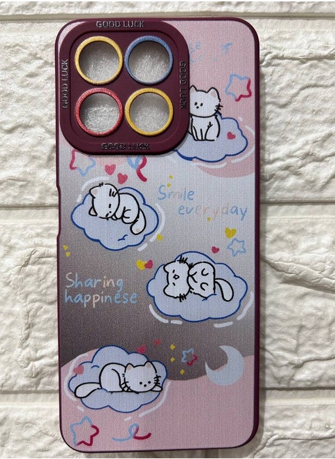 Back Cover Compatible With Phone Honor X8A - Multi Color 181