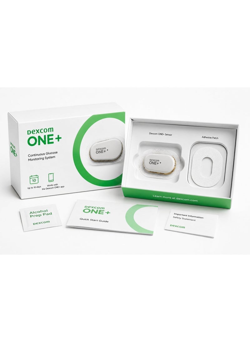 Dexcom ONE+ Continuous Glucose Monitoring (CGM) Sensor | Blood Glucose Monitor Without Finger Pricks - Image 2