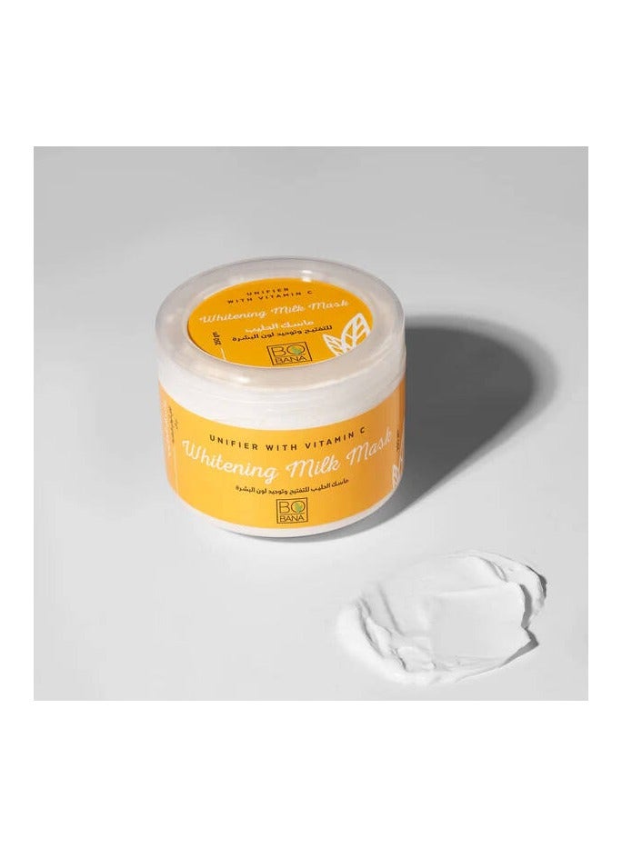 بوبانا قناع الحليب للتبييض مع فيتامين سي 250 جم - Image 3