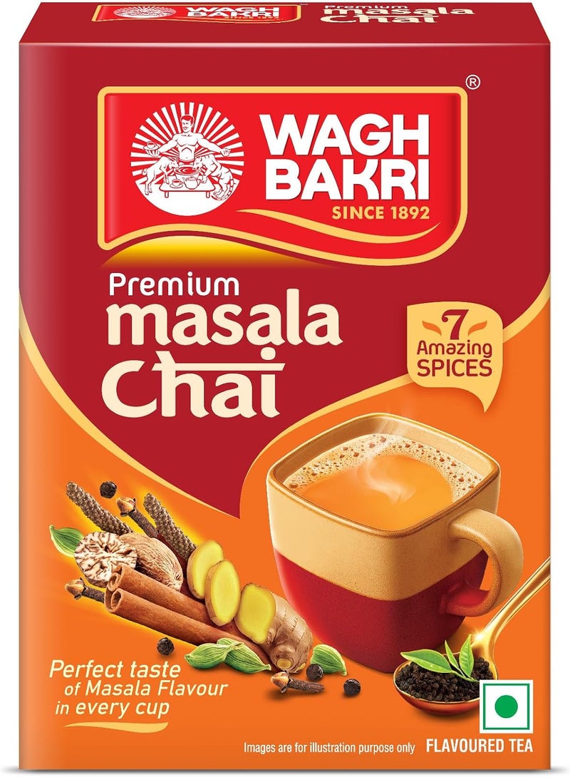 Wagh Bakri Premium Masala Chai - 250 Grams - Image 1