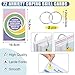 Affrolling 72 Pcs Anxiety Coping Skill Cards Social Anxiety Relief Self Care Flashcard with Metal Binder Rings Coping Strategy Therapy Cards for Family University and Office59 x 4 Inches - Image 4