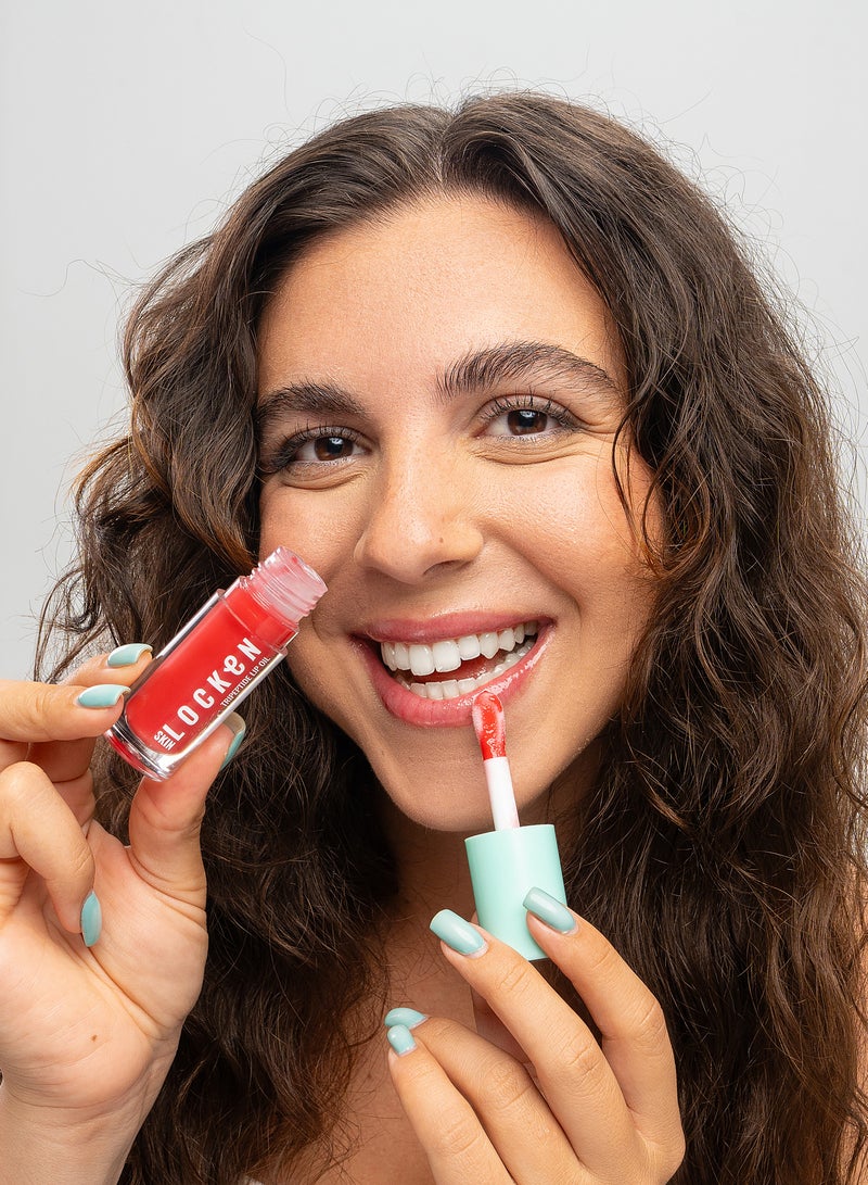 لوكين زيت شفاه بخلاصة البيبتايد بنكهة الكريز - Image 3